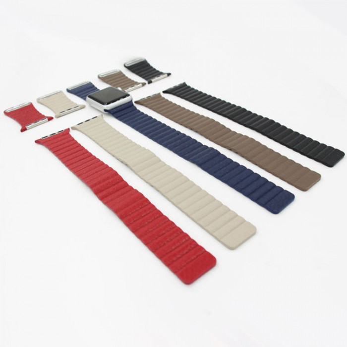 URVOI Leather Loop Ремешок для Apple Watch 42/41/40/38 мм