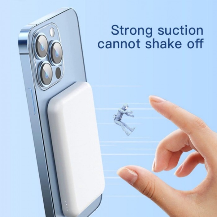 XO PR-212 MagSafe 15W magnetic wireless (5 000 мАч) Внешний аккумулятор