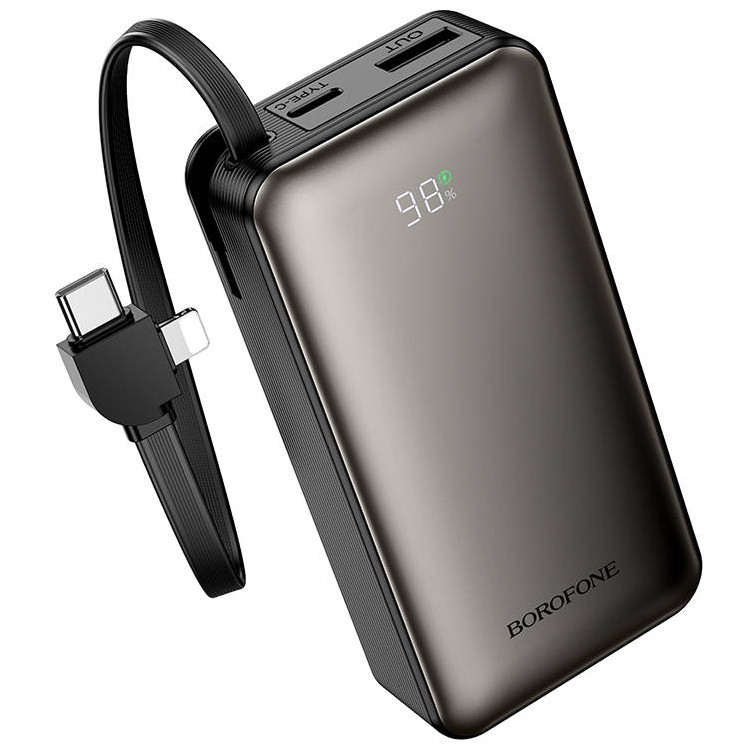 Купить Borofone BJ77 22.5W+PD20W with cable Power Bank USB-C/Lightning ...