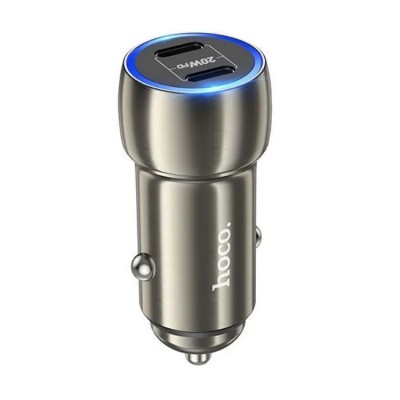 Hoco Z48 Tough 2xUSB-С 40W Автомобильное зарядное устройство