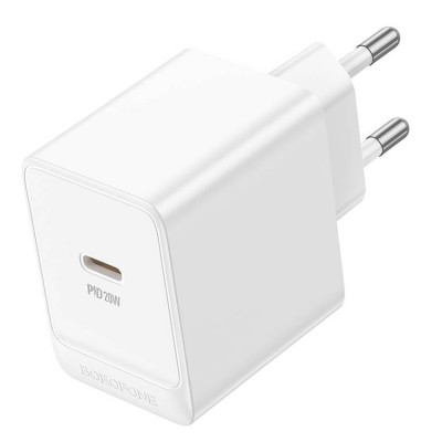 Borofone BAS13A Erudite PD20W PD3.0 Type-C (20 Вт) Сетевое зарядное устройство