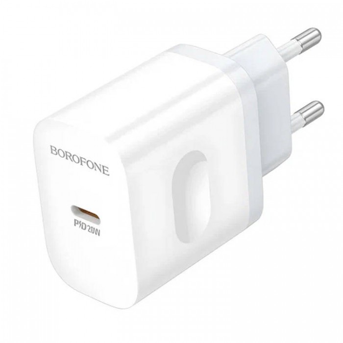 Borofone BA99A Breeze single port PD20W (20 Вт) Сетевое зарядное устройство