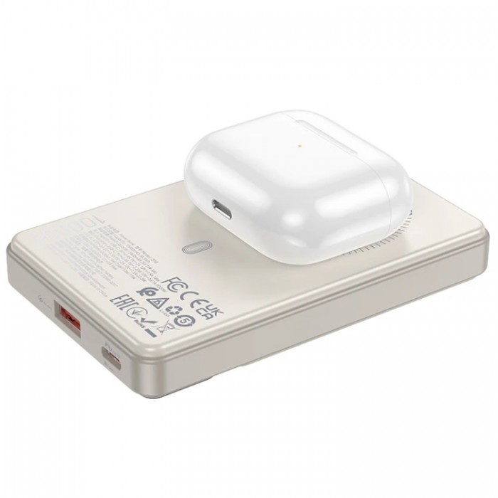 Hoco Q18 Tourer MagSafe wireless charging mobile power bank 22.5W (10 000 мАч) Внешний аккумулятор
