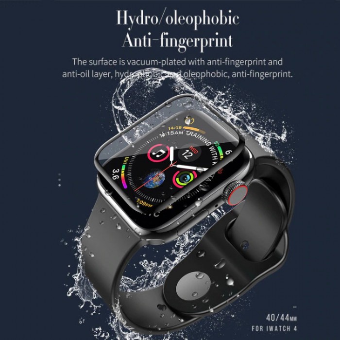 Curved Glass Стекло защитное для Apple Watch 4/5/6/SE/SE 2 (44мм)