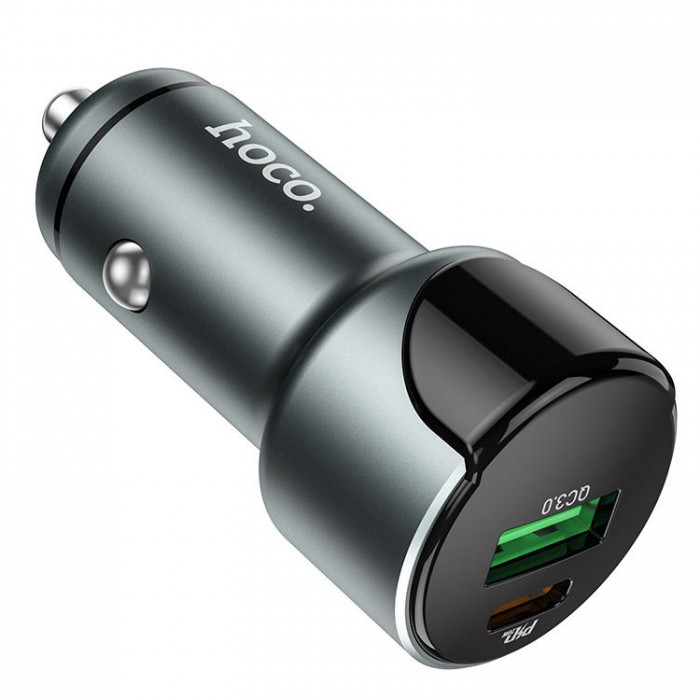 Hoco Z42 PD20W+QC3.0 Car Charger Aвтомобильное зарядное устройство