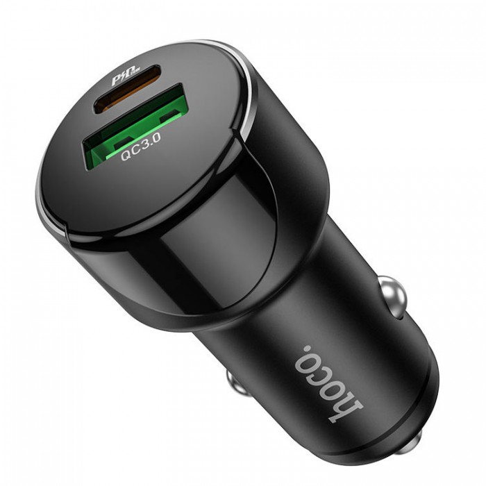 Hoco Z42 PD20W+QC3.0 Car Charger Aвтомобильное зарядное устройство