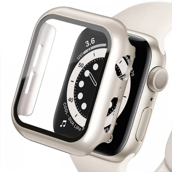 URVOI Apple Watch Case+Glass Чехол с зазщитным стеклом для Apple Watch 9 / 8 / 7 (45мм)