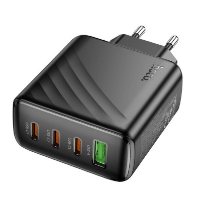 Hoco CS27A 3PD 67W + QC3.0 USB+3*Type-C (67Вт) Сетевое зарядное устройство