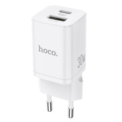 Hoco N13 PD 30W + QC 3.0 (30Вт 15В 2А) Сетевое зарядное устройство