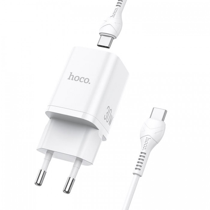Hoco N13 PD 30W + QC 3.0 (30 Вт) Сетевое зарядное устройство