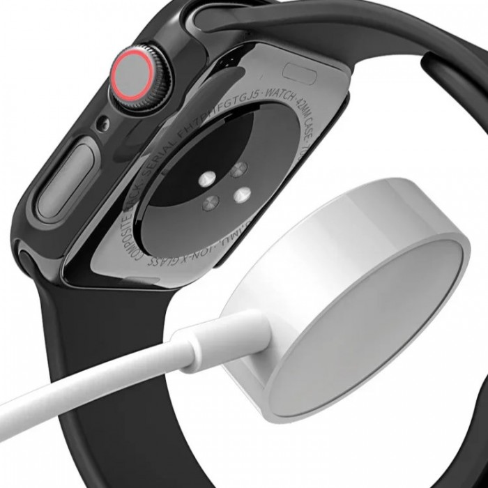 URVOI Apple Watch Case+Glass Чехол с зазщитным стеклом для Apple Watch 4/5/6/SE/SE 2 (40мм)