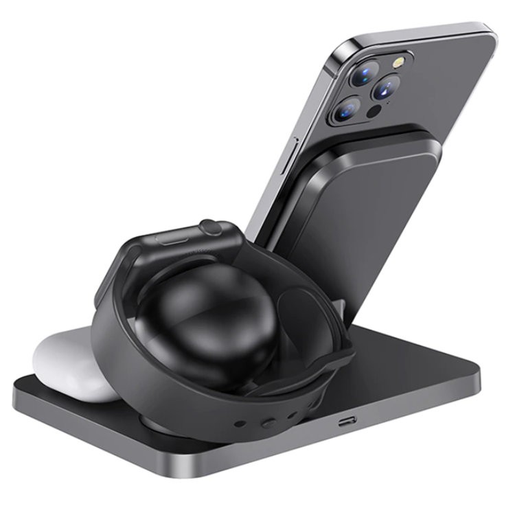 Hoco 3 in 1 wireless charger online