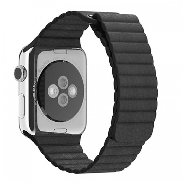 URVOI Leather Loop Ремешок для Apple Watch 49мм/45мм/44мм/42мм