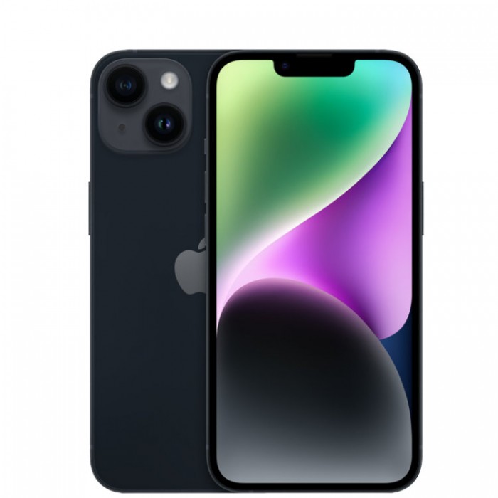 Apple iPhone 14 128 Гб Темная ночь (Midnight) eSIM+eSIM Смартфон