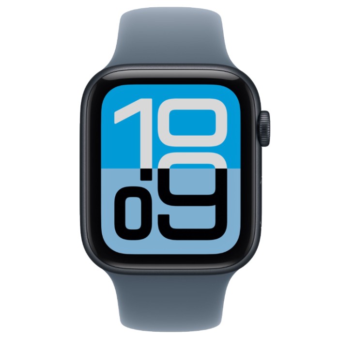 Apple Watch SE 3, 40 мм, Умные часы Корпус из алюминия цвета Темная ночь, спортивный ремешок Темная ночь