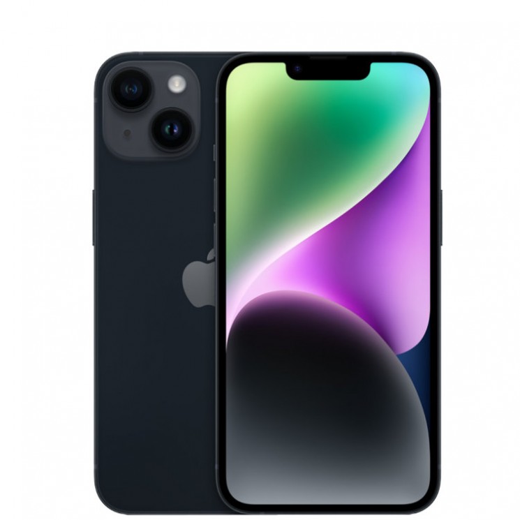 Apple iPhone 14 256 Гб Темная ночь (Midnight) eSIM+eSIM Смартфон