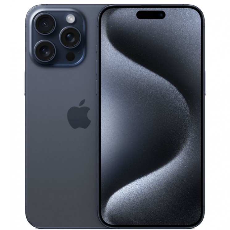 Apple iPhone 15 Pro Max 256 Гб Синий титан (Blue Titanium) eSIM+eSIM Смартфон