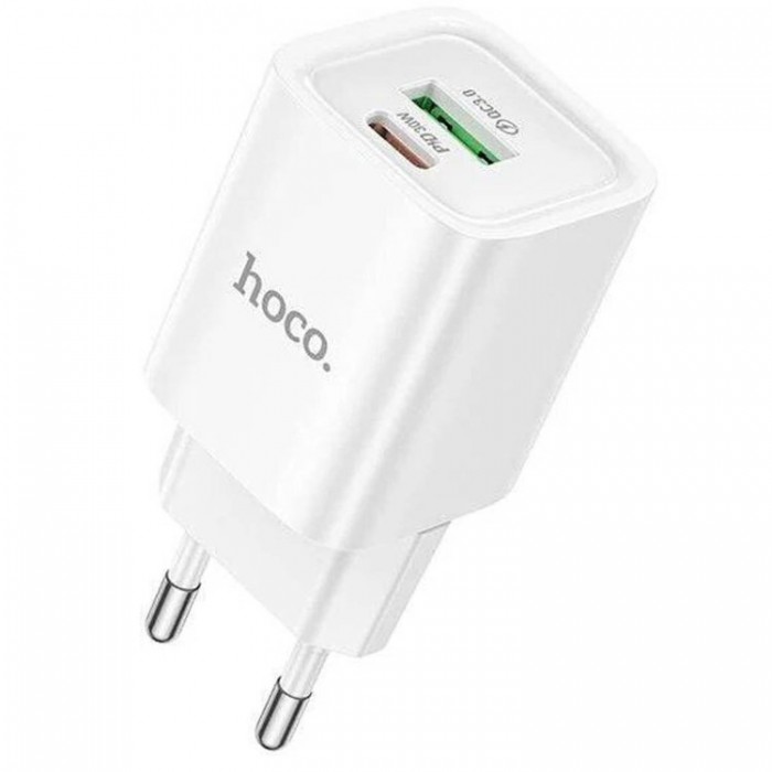 Hoco C149A PD+QC3.0 30W 3.0 USB + USB-C (30 Вт) Сетевое зарядное устройство