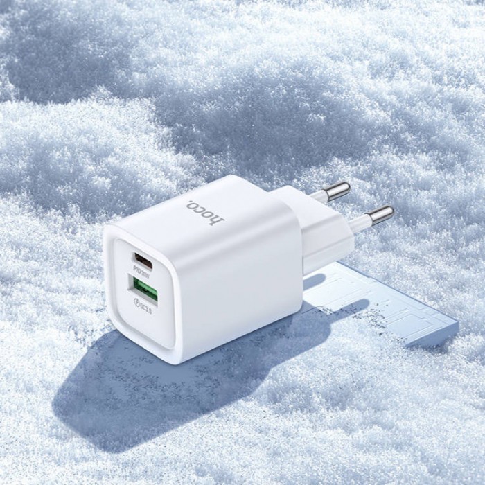 Hoco C149A PD+QC3.0 30W 3.0 USB + USB-C (30 Вт) Сетевое зарядное устройство