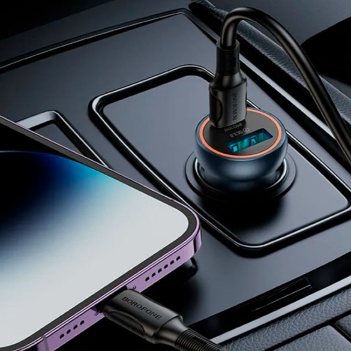 Borofone BZ32A Fresh PD30W+QC3.0 30W Автомобильное зарядное устройство