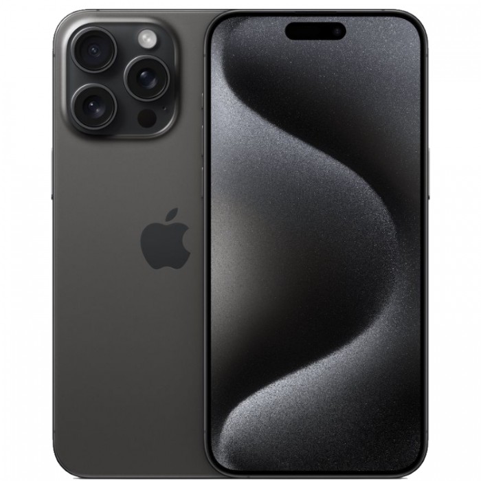 Apple iPhone 15 Pro Max 256 Гб Черный титан (Black Titanium) SIM+eSIM Смартфон