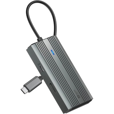 Sanzang SZPW-5P USB-C HUB 5-in-1 (HDMI, USB-A 2.0*2, USB-A 3.0, PD) Адаптер