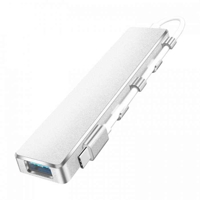 Орбита OT-PCR20 USB 2.0 5-in-1 (USB 3.0, USB 3.0 * 3, PD) Адаптер