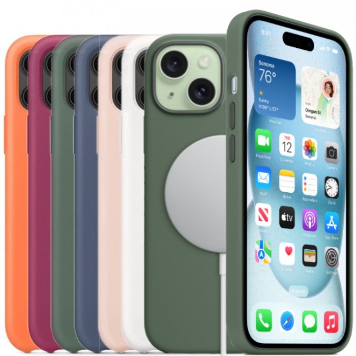 Silicone MagSafe Case Copy Чехол для iPhone 16