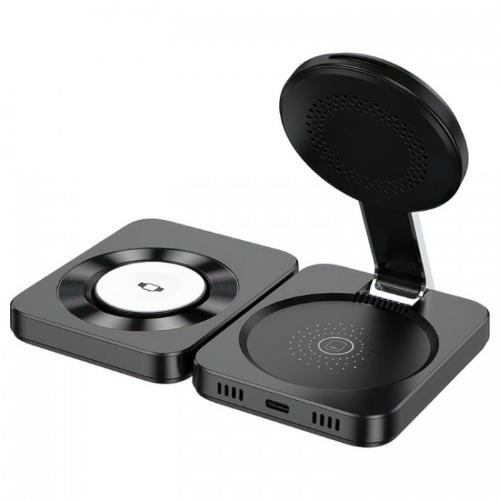 HOCO CQ11 Ingenious 3-in-1 folding Беспроводное зарядное устройство