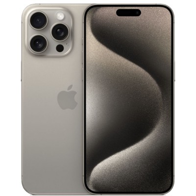 Apple iPhone 15 Pro Max 256 Гб Натуральный титан (Natural Titanium) Dual SIM Смартфон