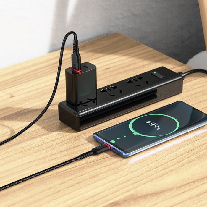 Hoco X59 Victory USB-C - USB-C 3A 60W (2 м) Кабель