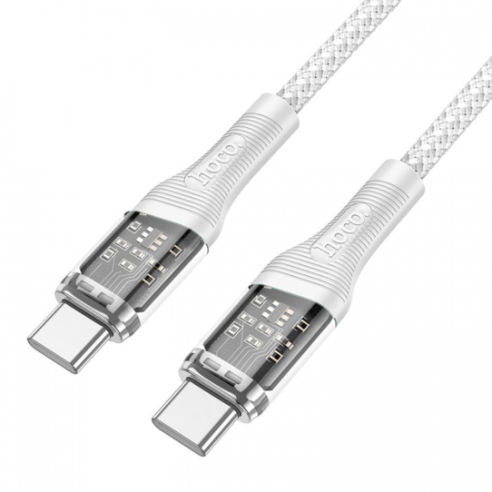 Hoco U111 Transparent Discovery Edition USB Type C - USB Type C PD60W (1 м) Кабель
