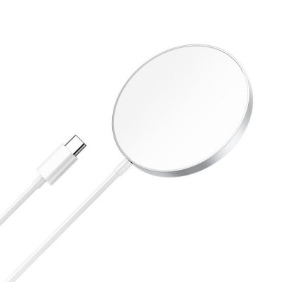 Borofone BQ11 Magnetic Wireless Charger Беспроводное зарядное устройство с поддержкой MagSafe