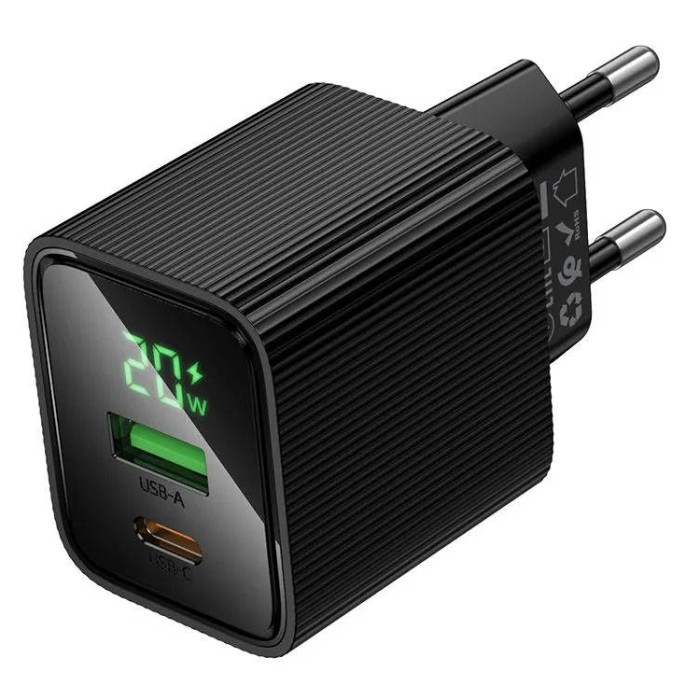 Hoco CS83A Excellent PD20W USB-USB-C PD 3.0 (20 Вт) Сетевое зарядное устройство