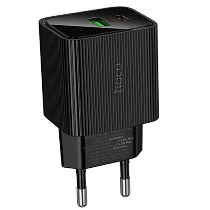 Hoco CS83A Excellent PD20W USB-USB-C PD 3.0 (20 Вт) Сетевое зарядное устройство