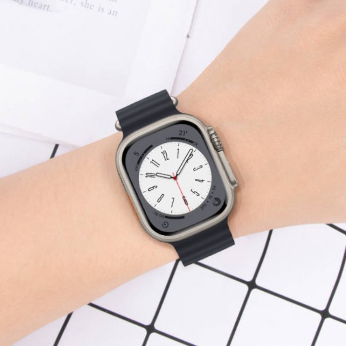 Hoco WA12 Original series marine Ocean Band Ремешок для Apple Watch 49/46/45/44 мм