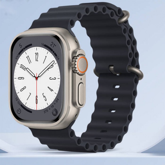 Hoco WA12 Original series marine Ocean Band Ремешок для Apple Watch 42/41/40/38 мм