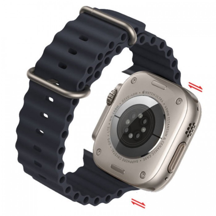 Hoco WA12 Original series marine Ocean Band Ремешок для Apple Watch 42/41/40/38 мм