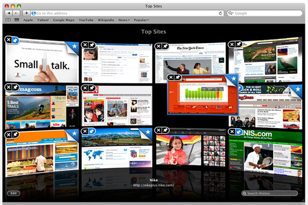Safari browser versions. Top sites. Устройство: Safari 4.0 обзор. Safari выходит из аккаунтов. Topsites.