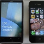 iphone 4 vs htc HD7 windows phone 01 slashgear 580x326