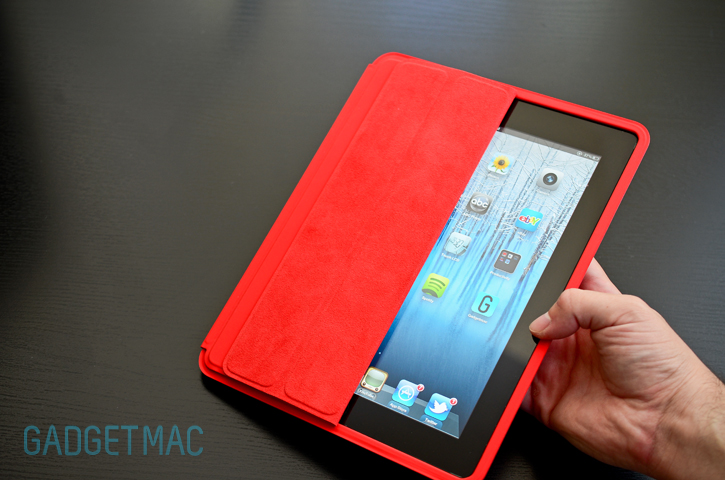 apple smart case for ipad product red