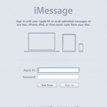 OS X Mavericks iMessage Sign in 364x400