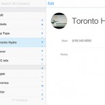 icloud contacts ios 7 design