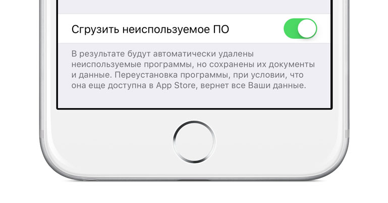 Что значит сгрузить приложение на айфон. Сгружать неиспользуемые. Сгружать неиспользуемые приложения. Выключить сгружать неиспользуемые. Отменить сгружать неиспользуемое.