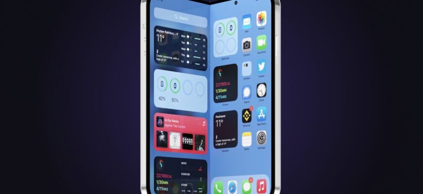 iphone fold складной айфон